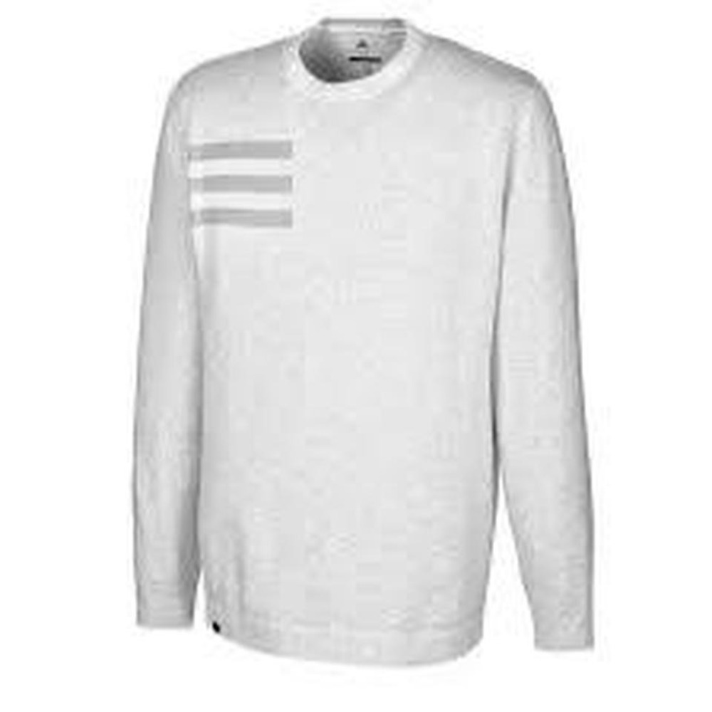 Adidas golf climacool grey crewneck long sleeve sweater‎